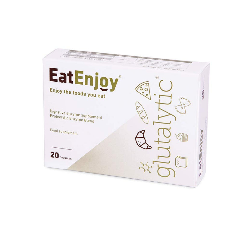 EatEnjoy Glutalytic - Gluten Intolerance Pills, Gluten Tablets, Capsules, Gluten Supplements - BeesActive Australia