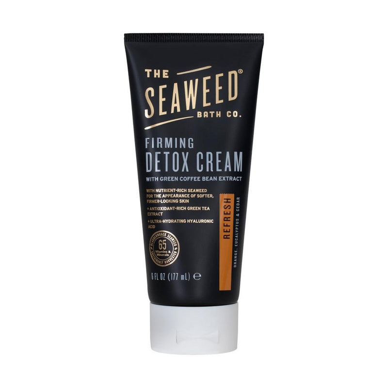 Seaweed Bath Co. Refresh Firming Detox Body Cream (Pack of 2) with Organic Bladderwrack Seaweed, Coconut Oil, Kukui Oil, Aloe Vera, Shea Butter and Green Coffee Bean Extract, 6 fl. oz. - BeesActive Australia