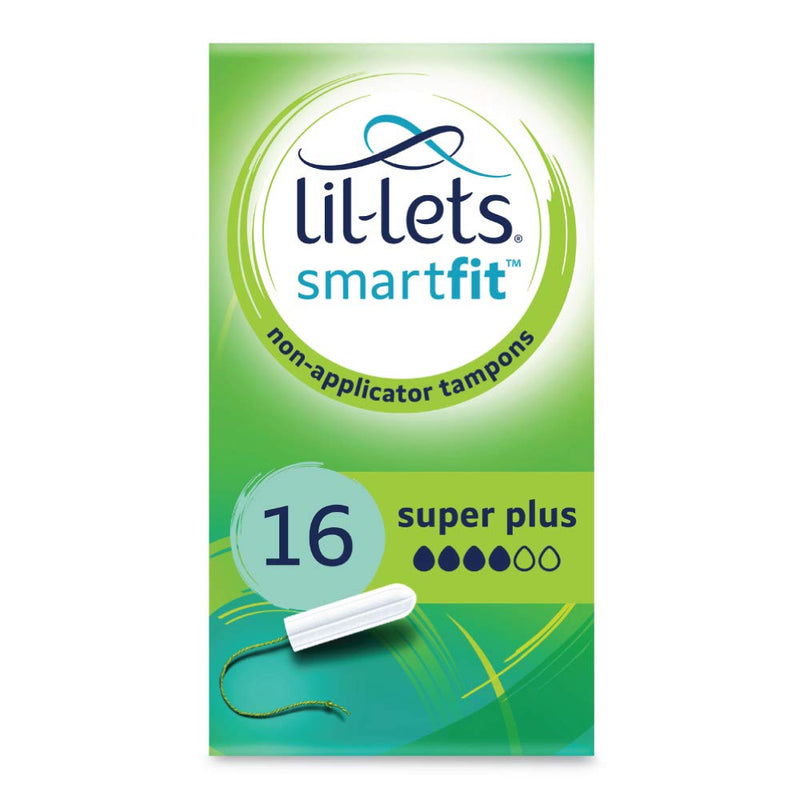 Lil-Lets Non-Applicator Ultra Tampons, Pack of 10 & Non-Applicator Super Plus Tampons, 1 Pack of 16, Heavy Flow - BeesActive Australia
