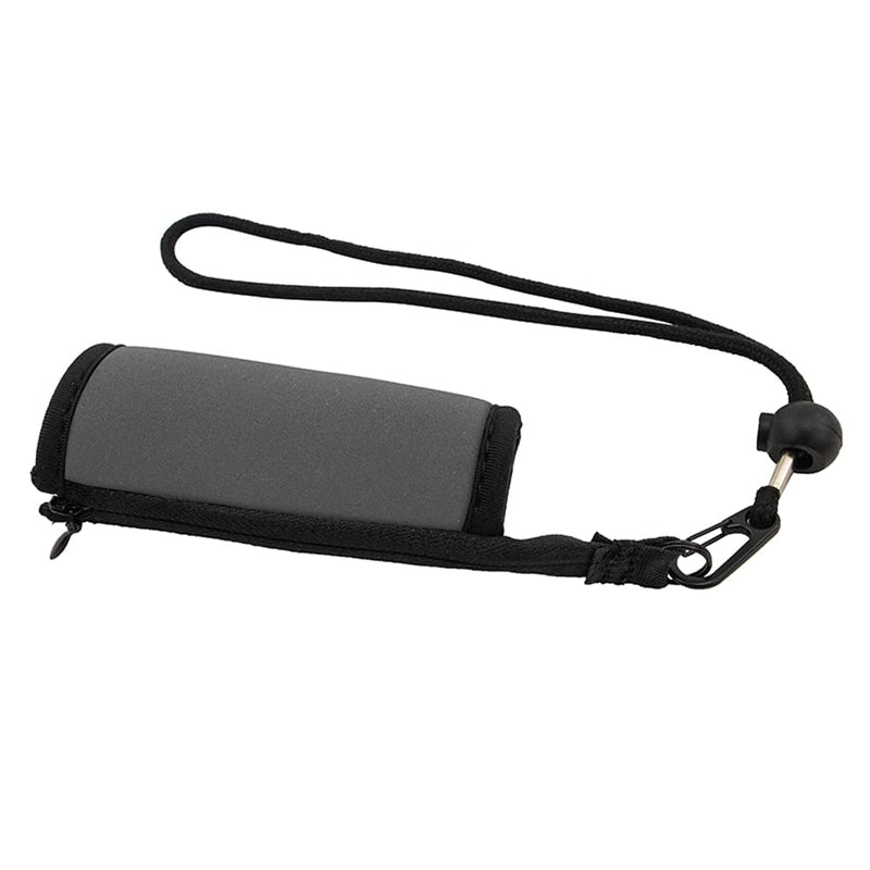 Pair of Grey Padded Neoprene Crutch Handle Covers for Comfort with Wrist Strap - by Lifeswonderful - BeesActive Australia