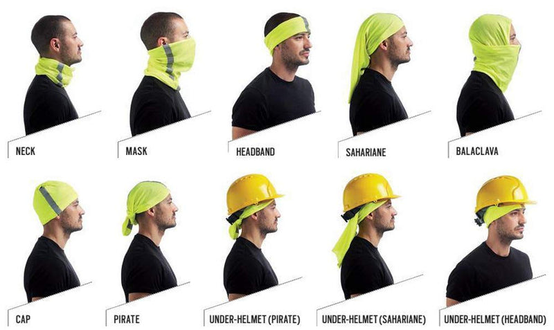 Reflective Running Gear for Women and Men (Neck Gaiter) - BeesActive Australia