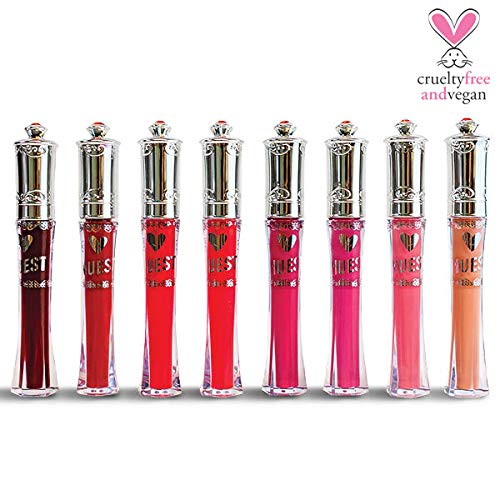 Juicy Shine Lip Lacquer with Vitamin E by Nuest Cosmetics, Easy Application, Silky Full Coverage Shine in 8 Glossy Colors, Cruelty Free, Vegan (Pinot Noir) - BeesActive Australia