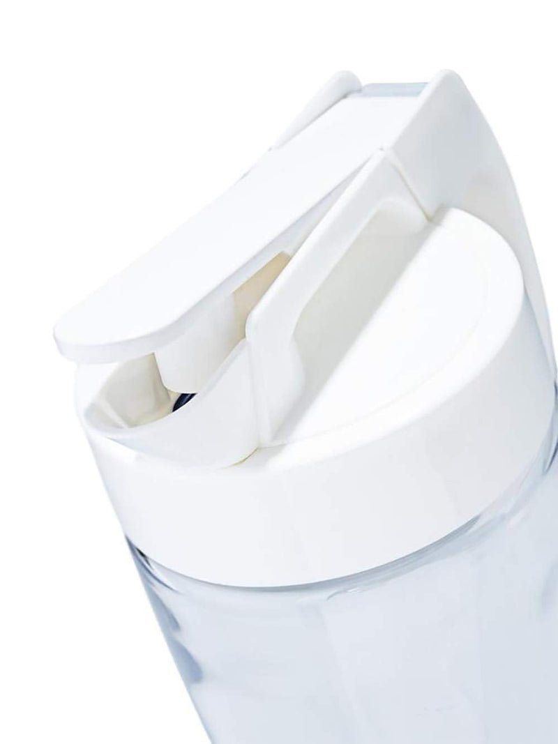 Lustroware Easy Care One-touch Airtight Pitcher 2.2QT (71oz) for Hot or Cold Liquids | High Heat Resistant, Leak Proof & Space Saving | Made in Japan - BeesActive Australia