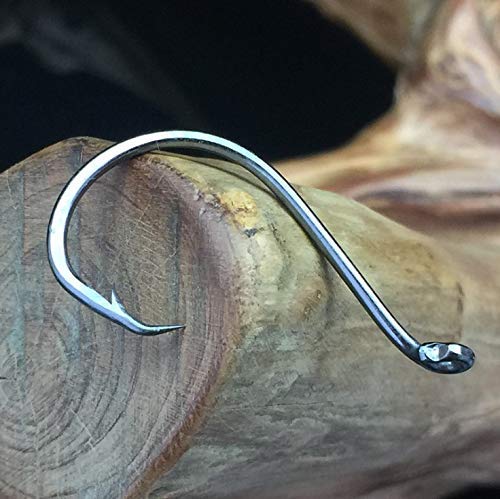 Circle Hooks Saltwater Carbon Steel Strong Live Bait Freshwater 160 High Size Point Catfish Fish Sport - BeesActive Australia