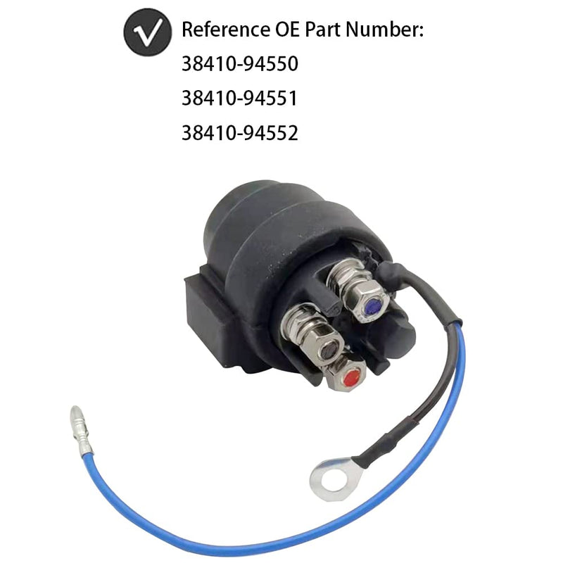 Power Trim Tilt Relay for Suzuki outboards DF40-DF140 4-Strokes DT55-225HP 2-Strokes Replace 38410-94550 38410-94551 38410-94552 - BeesActive Australia