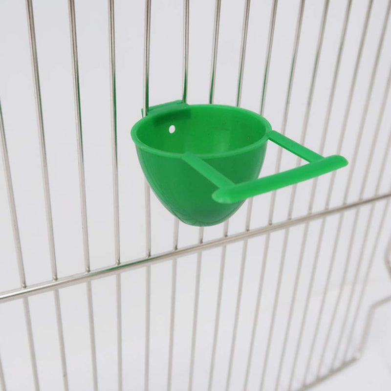 balacoo 10Pcs Bird Feeding Cups Bird Cage Feeders Parrot Feeding Bowls Water Bowl Bird Cage Accessory for Bird Parrot Macaw - BeesActive Australia