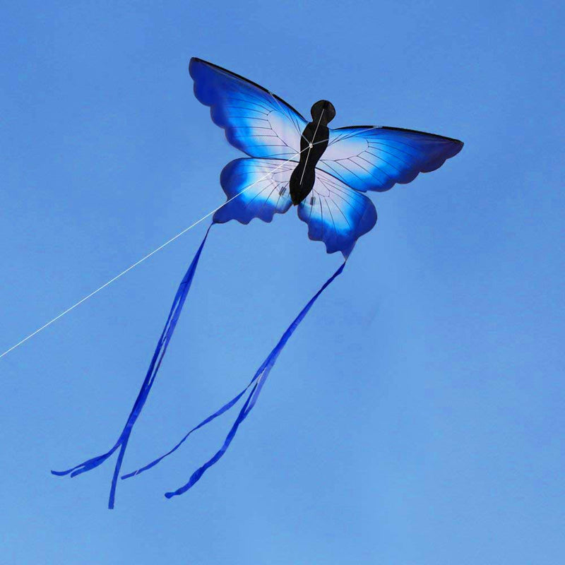 [AUSTRALIA] - HENGDA KITE for Kids So Beautiful Butterfly Kite for Outdoor Games and Activities Single Line Kite with Flying Tools 