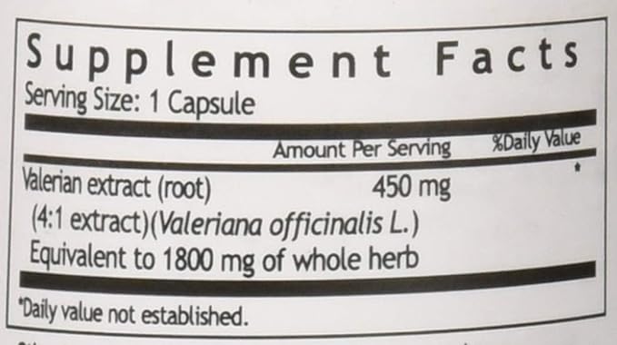 WINDMILL VALERIAN ROOT 450MG CAPSULES 754 60 CAPSULES by WINDMILL MARKETING *** (English Manual) - BeesActive Australia