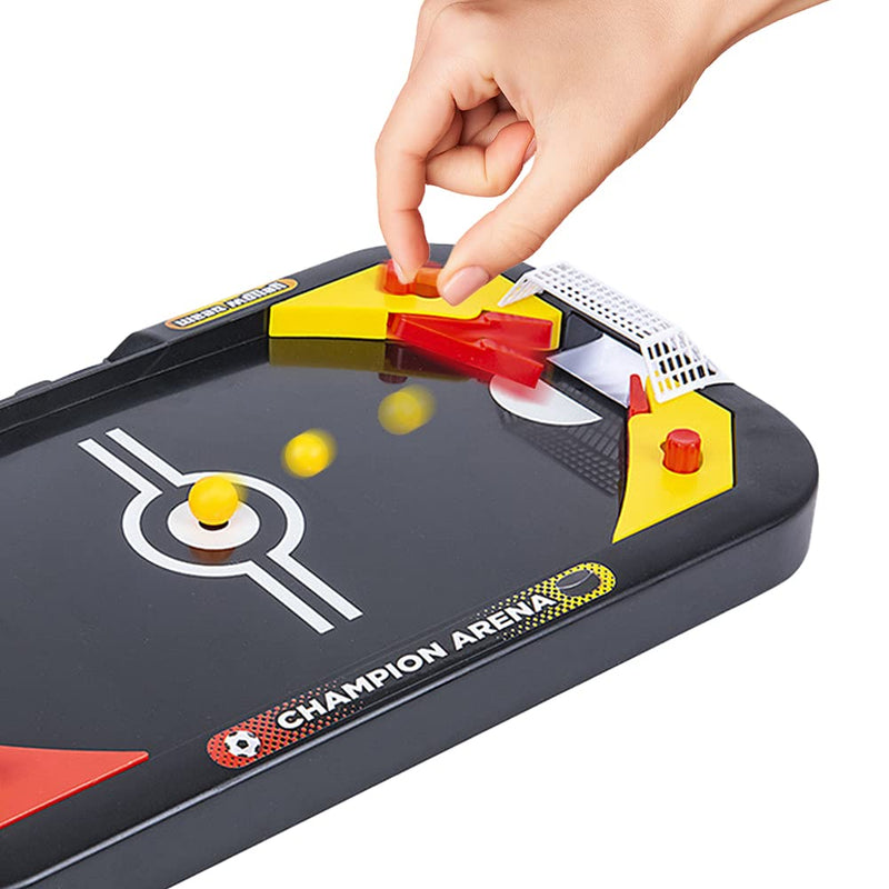 Gamie 2 in 1 Sports Tabletop Game for Kids, Soccer and Hockey Table Game for Indoor Fun, Includes Pucks, Balls, and Strikers, Fits on Table or Floor for Hours of Action-Packed Play - BeesActive Australia
