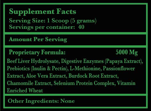 Lexelium Cat & Dog Prebiotic Digestion Supplement - Helps with Sensitive Stomach & Chronic Diarrhea – Contains Valuable Digestive Enzymes, Fiber & Prebiotics - 200g - BeesActive Australia