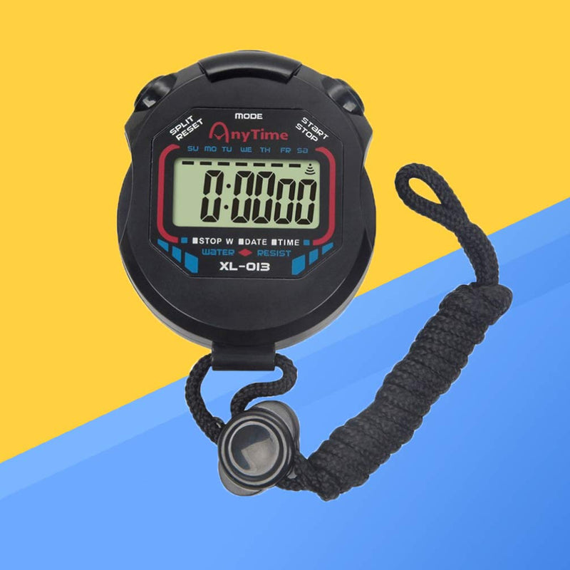 BESPORTBLE Digital Stopwatch Timer Portable Match Sports Stopwatches Exercise Timer Interval Training Timer Chronometer with Alarm Feature for Swimming Running Fitness - BeesActive Australia