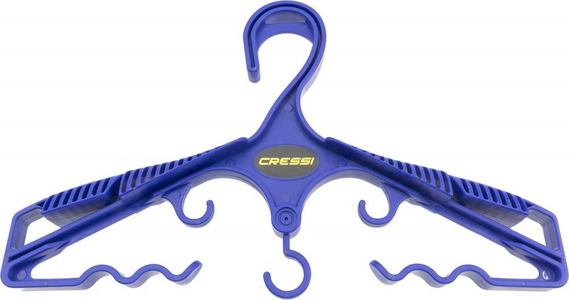 Cressi Multi-Purpose Hanger for Regulators, Hoses, Suits, and Other Scuba Diving Equipment, Blue, TA700001 - BeesActive Australia