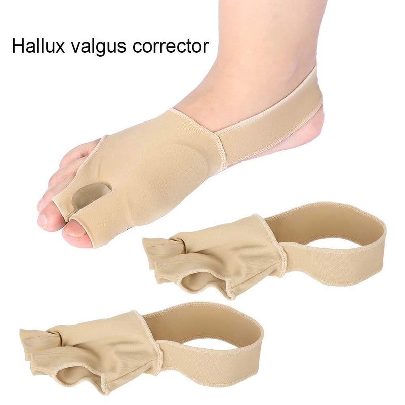 Bunion Straightener Protector Relief Sleeve w/Gel Bunion Stretchy Pads Cushioned Splint, Orthopedic Hallux Valgus Overlapping Corrector Bootie Guard Hammer Toe Pain Aid Surgery Treatment 2 Pc (L) L (Pack of 2) - BeesActive Australia