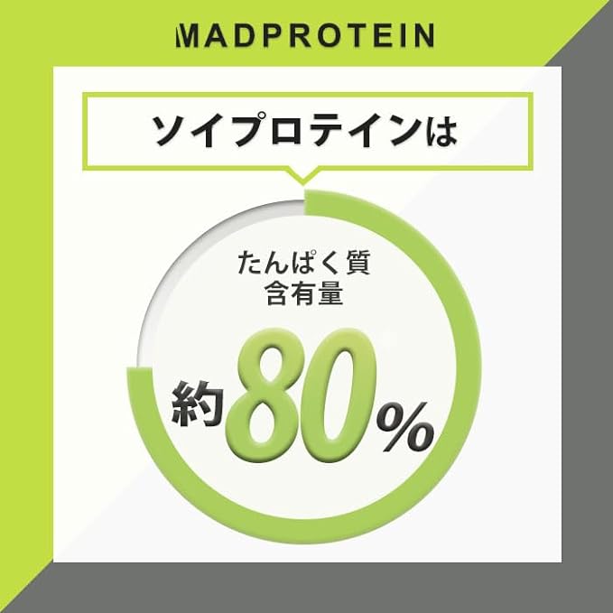 MADPROTEIN Soy Protein No Artificial Sweeteners Made in Japan Soybean Plant Protein (Rich Chocolate, 1kg) - BeesActive Australia