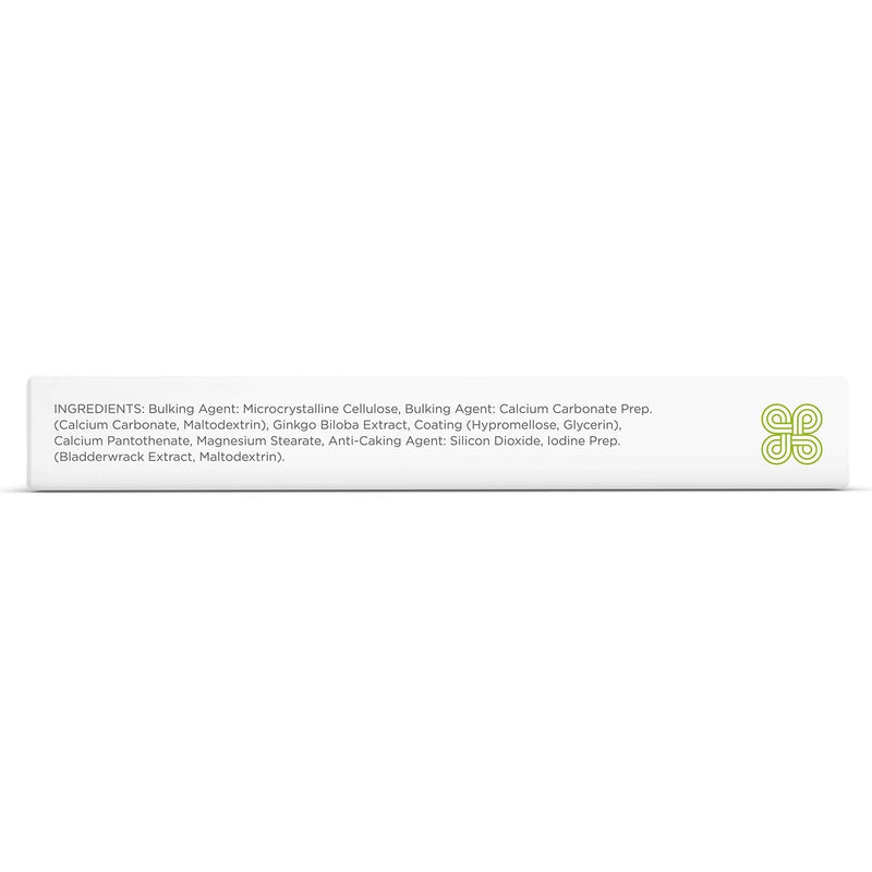 Healthspan Ginkgo Biloba 6,000mg | High Strength | 180 Tablets | Iodine | Vitamin B5 | Flavone Glycosides | Vegan - BeesActive Australia