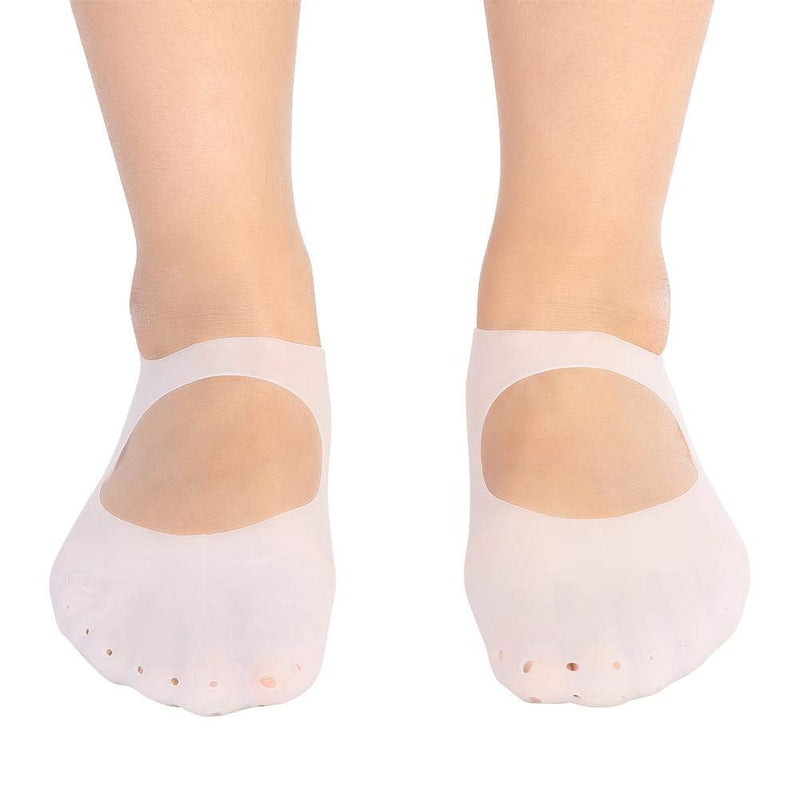 Silicone sock, crack-proof socks, heel crack-proof sleeve, foot crack protector, foot care tool,moisturizing foot heel protector to prevent dry heel(M-02#) M 02# - BeesActive Australia