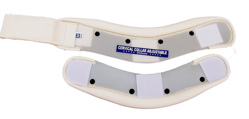 Wonder Care- Rigid Cervical Collar | Plastic Neck Support Brace Adjustable Height Collar Neck Support Brace Wraps Aligns & Stabilizes Vertebrae Neck Brace for Neck Pain and support for women & men Medium - BeesActive Australia