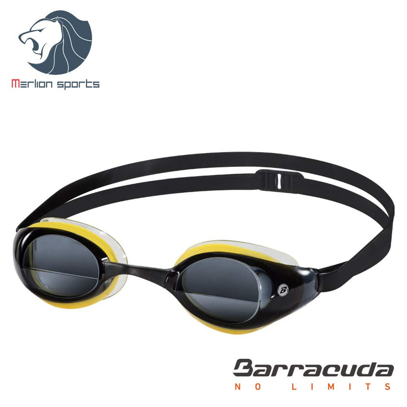 Barracuda Bolt Swim Goggle for Adults IE-90255 Smk/Yel - BeesActive Australia