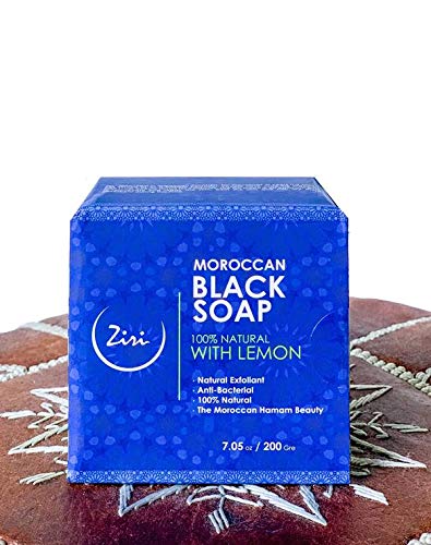 Ziri Skincare Black Soap Scrub 7oz - BeesActive Australia