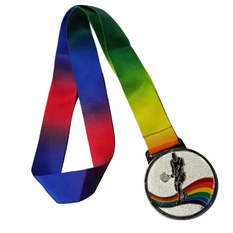 Mike Tennis Medals-Gold Silver Bronze Medals with Neck Ribbons Pack of 3 - BeesActive Australia