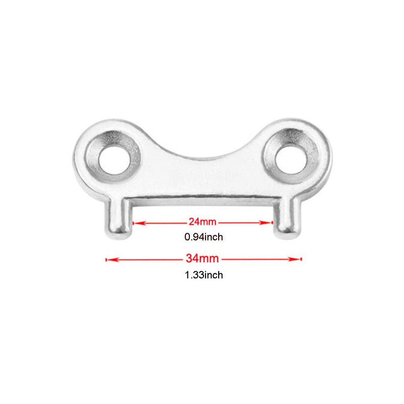 Douzime Boat Gas Cap Key Stainless Steel Deck Plate Replacement Spare Keys for Boat Marine Yacht Water Fuel Tank Fill Filler Tool 4 Pack - BeesActive Australia