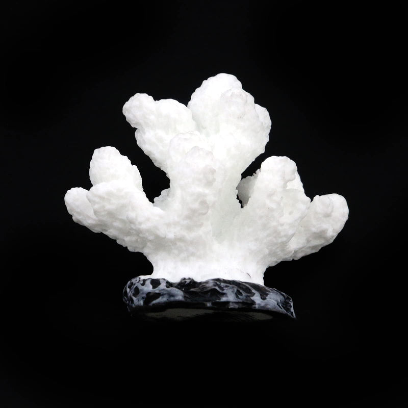 Semetall Artificial Sea Coral Plants Decorations for Fish Tank and Aquarium White - BeesActive Australia