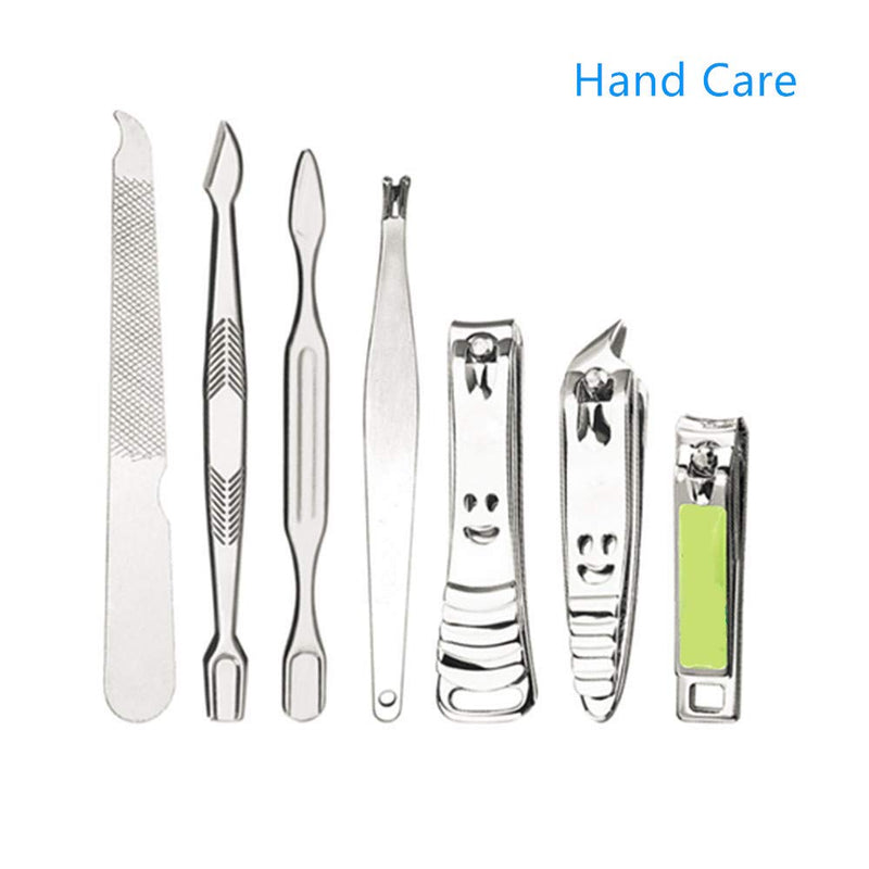 Manicure Set, Nail Clippers, 15 PCS Pedicure Kit With Stainless Steel, Perfect Gift with Black Case for Women and Men - BeesActive Australia