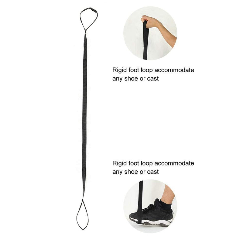 Leg Lifter Strap with Foot Strip, Mobility Aid for Disability, Elderly, Hip Replacement - Nylon - BeesActive Australia