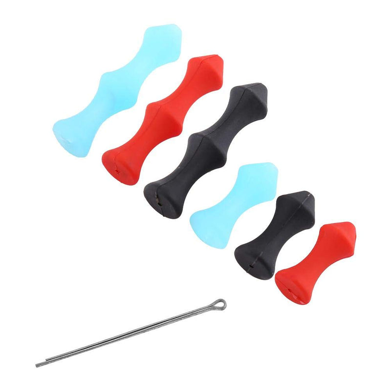 bow string finger saver,Bow String Finger Saver,2pcs Archery Silicone Finger Guard Recurve Bow Shooting Hunting Protectve Tools for Professional During Archery, Target Practice, Bowfishing(blue) - BeesActive Australia