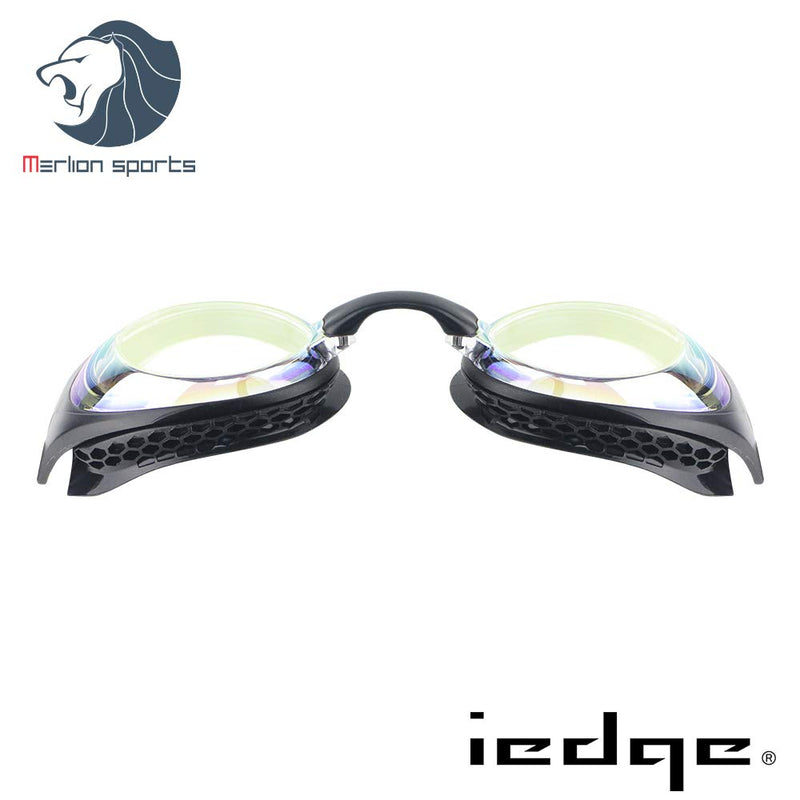 [AUSTRALIA] - iedge LANE4 Performance & Fitness Swim Goggle - Hydrodynamic Design, Anti-Fog UV Protection for Adults Men Women IE-VG-946 (-0.0) 