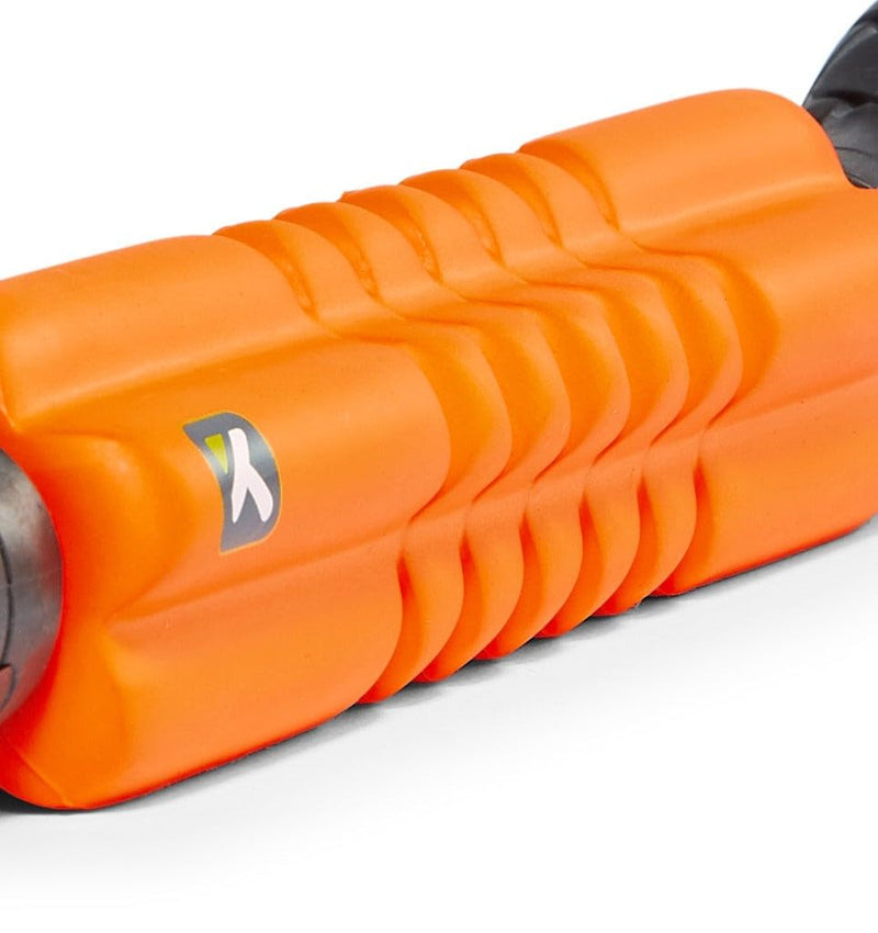 TriggerPoint Performance Grid STK Hand-Held Foam Roller, Handheld Foam Roller, Massage Roller, Muscle Roller Stick, Orange, 24''/53cm Regular Density - BeesActive Australia