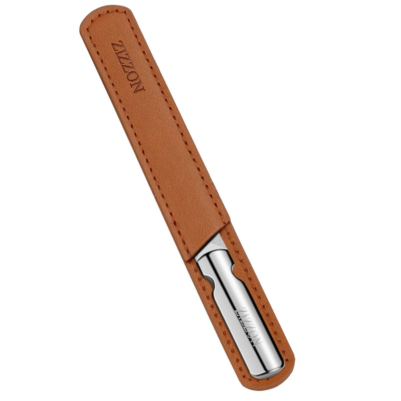 ZIZZON Professional Stainless Steel Nail Files Double Sided for Women and Men, Heavy Duty Reusable Manicure Filer for Natural Nails, Great for Home Salon or Travel Use - BeesActive Australia