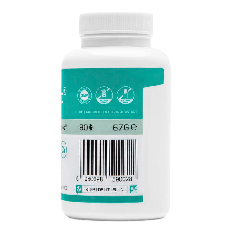 TauBiotic® 90 caps. by RedoxBox® - Butyrate (tributyrin) Gut Microbiota & Digestion Support… 90 Count (Pack of 1) - BeesActive Australia