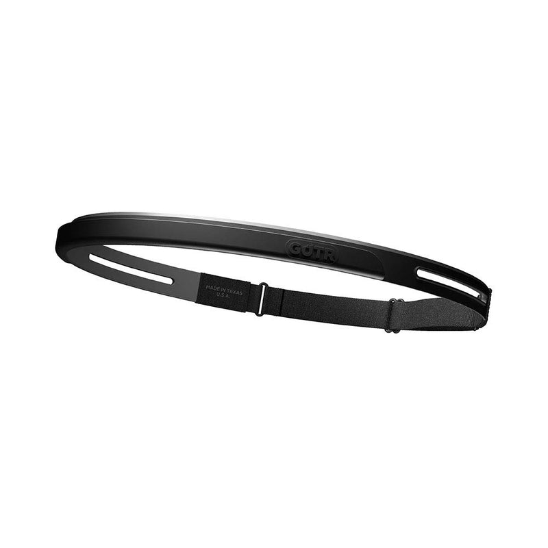 [AUSTRALIA] - GUTR Performance Sweatband, Channels Sweat Away From Eyes, Universal Fit With Elastic Strap - FLEX One Size Black 