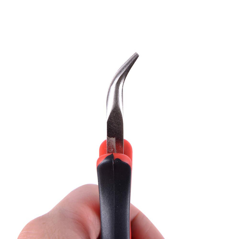 Hair Extensions Kit: I-tip Hair Pliers,Pulling Needle,Loop Threader and 500 Pieces 2.5mm Hair Extension Beads Rings (Black) Black - BeesActive Australia