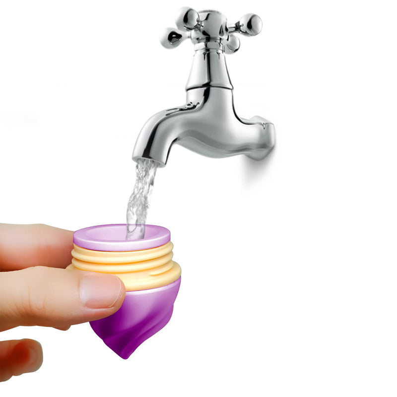 Smily Mia Freezer Teether for Babies 12-18Months,Freezable Ice Cream Toy for 6-12Months Babies,Cold Water Soother for 3-6Months for Teething Pian Relief,Grape Purple grape purple - BeesActive Australia