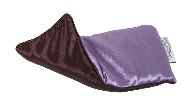 [AUSTRALIA] - DreamTime Eye Pillow with Lavender Aromatherapy, Natural Herbal Mask, Purple and Brown, Pack of 1 Lavender/Chocolate Brown 