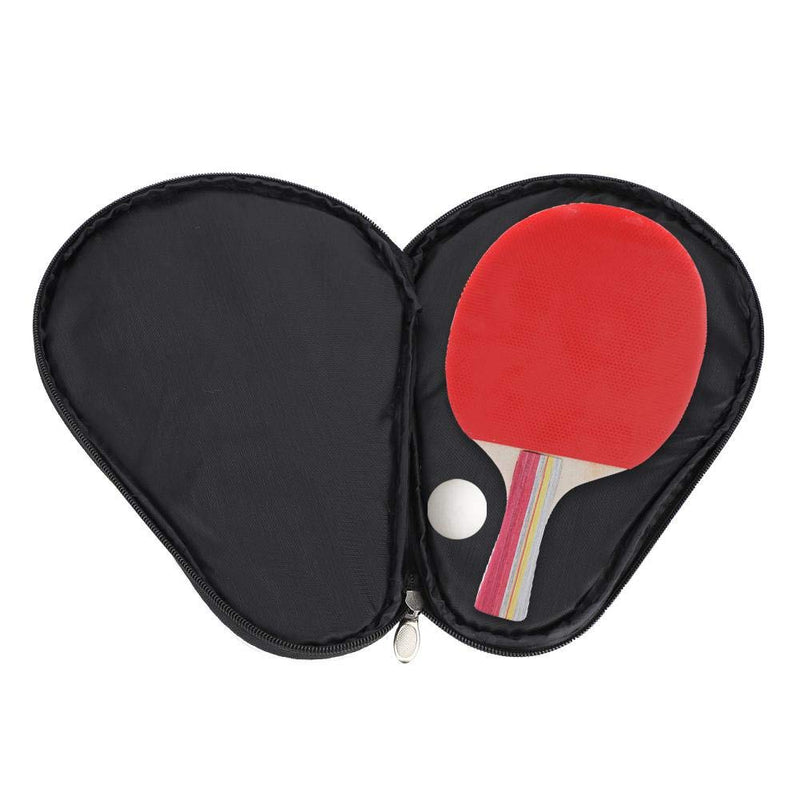 Dioche Table Tennis Racket Case, Lightweight Portable Ping Pong Paddle Carry Case Bat Bag Holder with Balls Pouch - BeesActive Australia