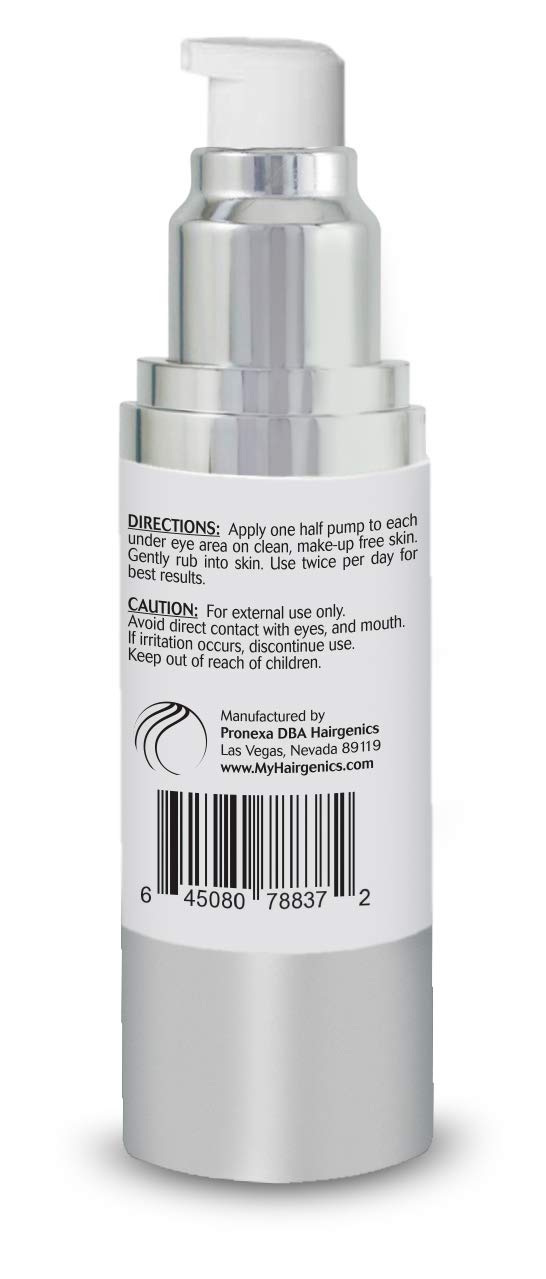 Pronexa Hairgenics Lavish Eyes: Anti-Aging Under Eye Gel Serum to Reduce the Appearance of Dark Circles, Puffiness, Bags, Wrinkles, Fine Lines & Crows Feet Around Eyes. 1.0 FL OZ. - BeesActive Australia