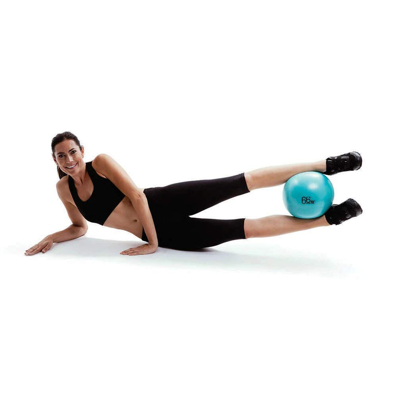 66fit Pilates Soft Balls - Set of 2 - Exercise Core Pelvic Exercise Stability Single - BeesActive Australia