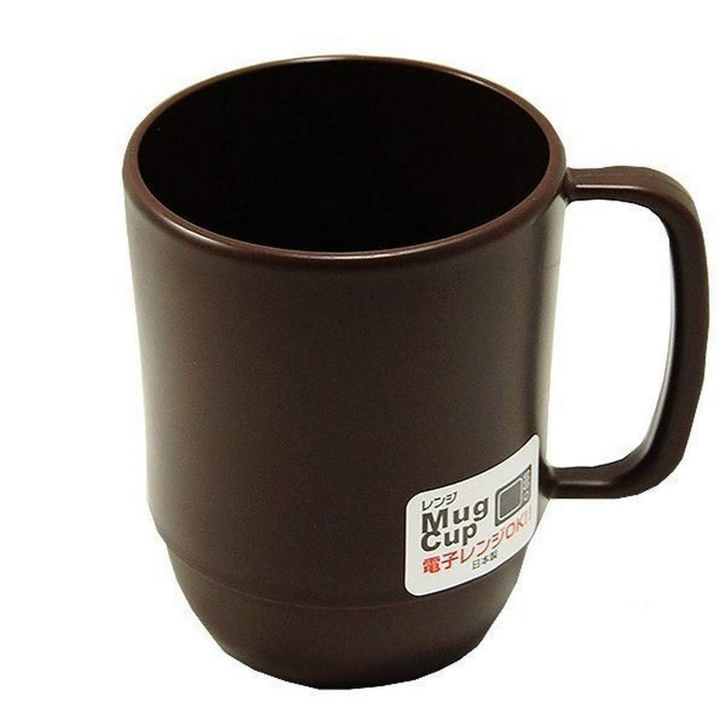Japanese Microwavable Water Mug Unbreakable Milk Juice Mug for Kids Camping Travel Water Tea Mug 12 ounce BPA Free Non Toxic Dishwasher Safe Made in Japan, Chocolate - BeesActive Australia