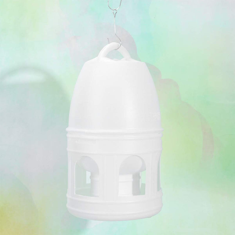 TEHAUX Pigeon Water Feeder, Bird Water Drinker 3L Bird Water Dispenser Automatic Feeder Hanging Water Bottles for Pigeon (White) - BeesActive Australia