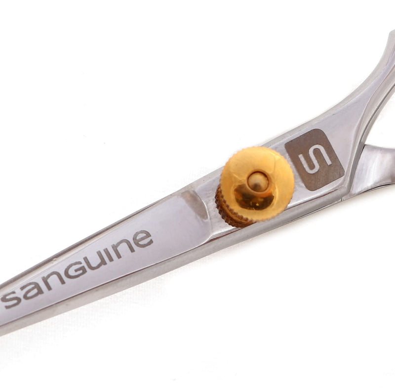 Moustache Scissors or Beard Trimming Scissors, Extremely Sharp - Silver 4.5 inch (11.5cm) - BeesActive Australia