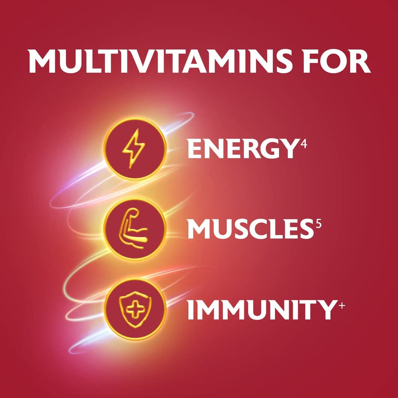 Seven Seas Omega-3 & Multivitamins Man, With B Vitamins and Magnesium, 30-Day Duo Pack, 30 Omega-3 Capsules and 30 Multivitamin Tablets Single - BeesActive Australia