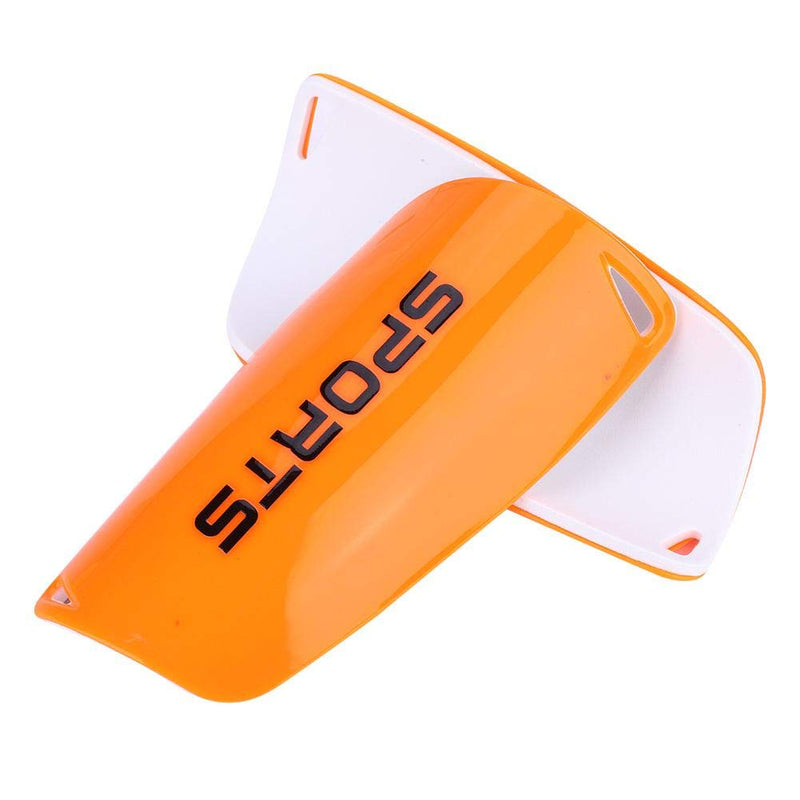 VGEBY 1Pair Shin Guards, Soccer Shinguards Leg Pad Protector for Adults and Youth Orange-S - BeesActive Australia