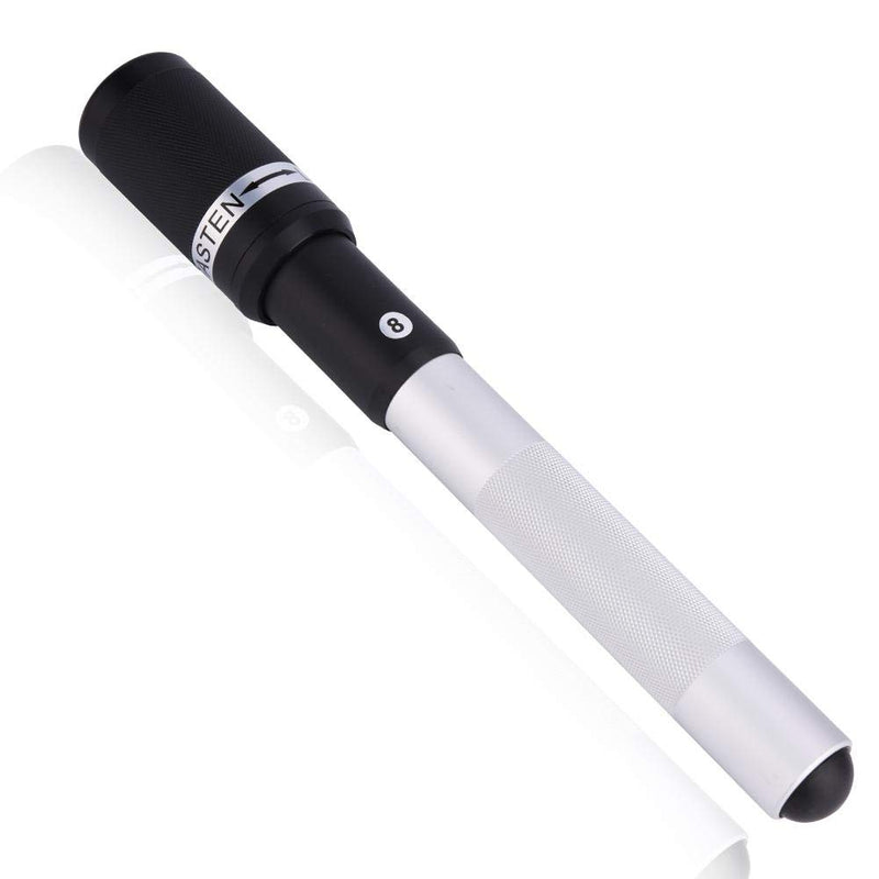 [AUSTRALIA] - VGEBY1 Cue Extension, 12.6inch Aluminium Alloy High Strength Billiard Pool Cue Extender Cue Extending Accessory Silver 