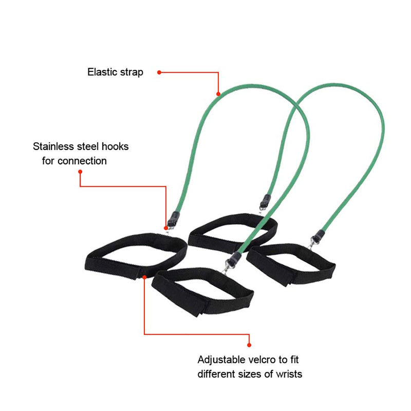 KIKIGOAL Volleyball Training Pass Rite Aid Resistance Band, Elastic Volleyball Resistance Belt Set for for Agility Training, Practicing Serving, Arm Swing Passing - BeesActive Australia