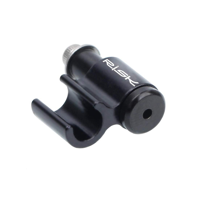 Farbetter 4 Pieces Bicycle Cable Guide, Hydraulic Brake Cable Housing Holder, Hose Wire Clips Clamps, Cable Grip, Black Alloy - BeesActive Australia