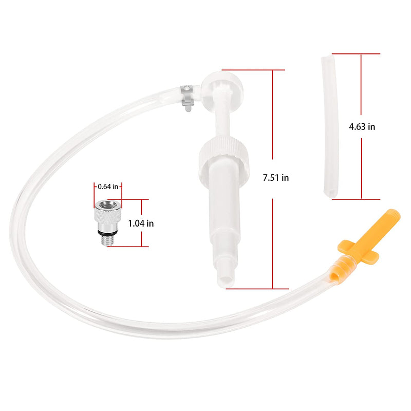 Lower Unit Gear Lube Pump for Standard Quart Bottles Fits All Mercury and Mariner Outboards - BeesActive Australia