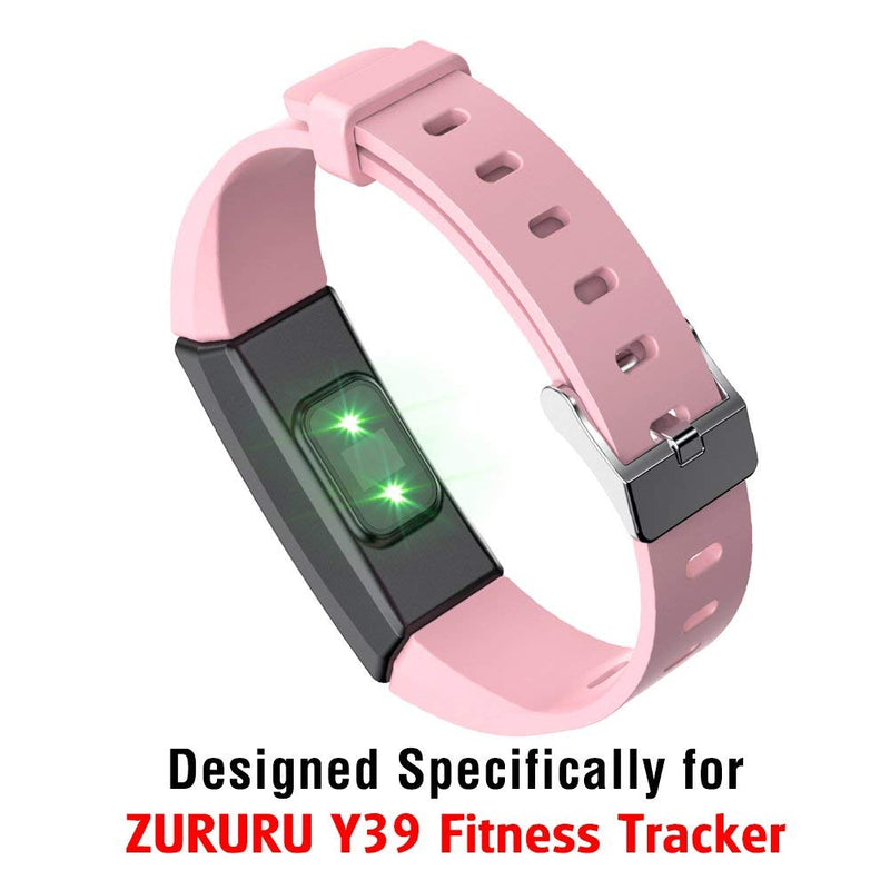 ZURURU Fitwatch XP Replacement Band for Y39 FitWatch XP Fitness Tracker Pink - BeesActive Australia